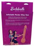 Blow Up Pecker Ring Toss Inflatable - Discount Bachelorette Party Supplies